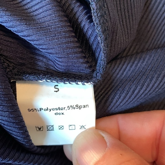 Women Round Neck Long Sleeve Ribbed Knit Bodycon Pencil Long Maxi Dress box 3 - Picture 3 of 6